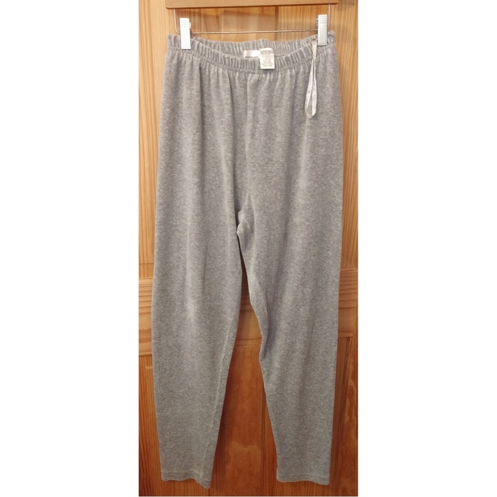 Dana Buchman Cozy Grey Jogger Lounge Pants